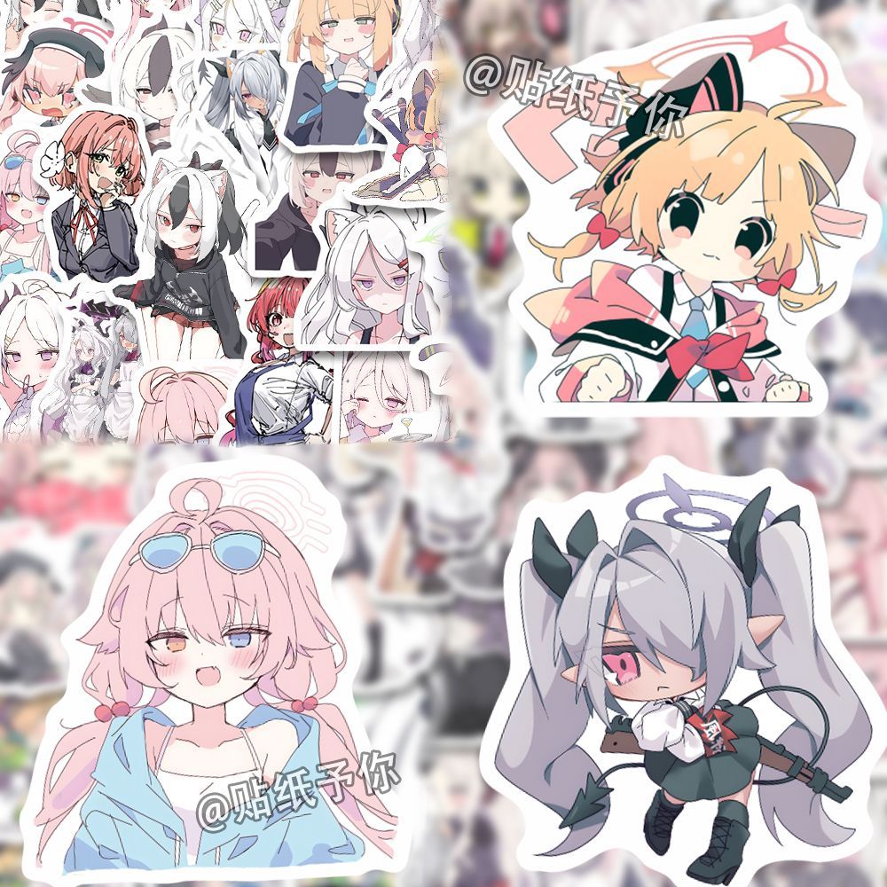 Laptop Accessories For Girls - 110PCS Anime Blue Archive Sorasaki Hina