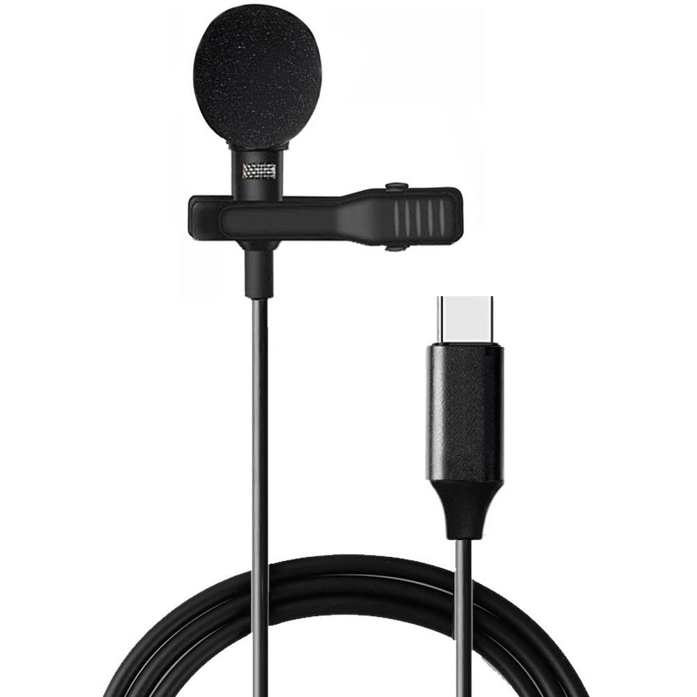 Laptop Accessories Online - Mini Portable Microphone Condenser Clip-on Lapel