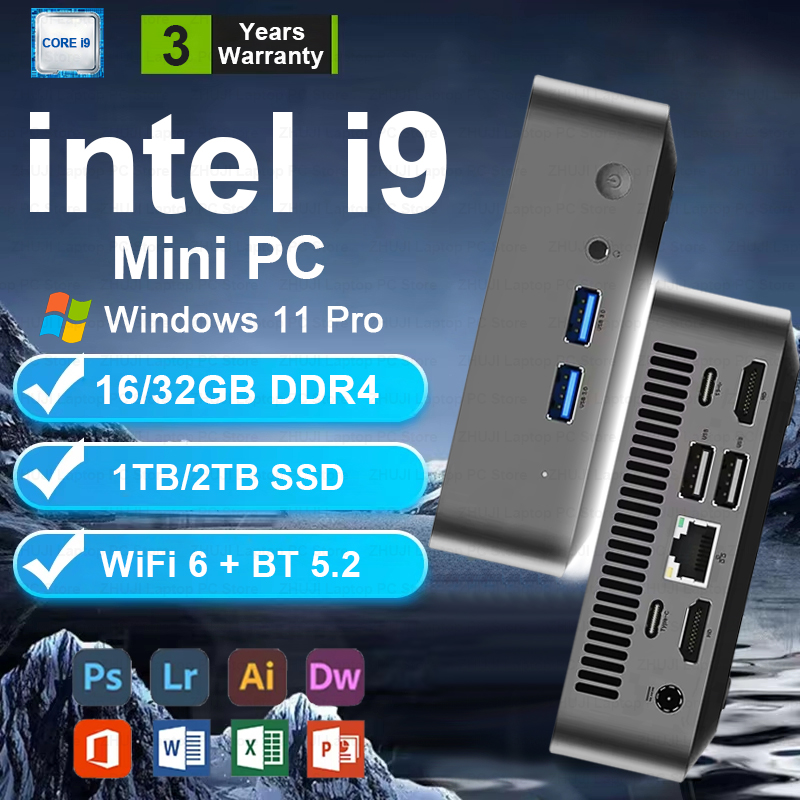 Laptop Accessories Sleeve - MINI PC Windows 11 Intel Core