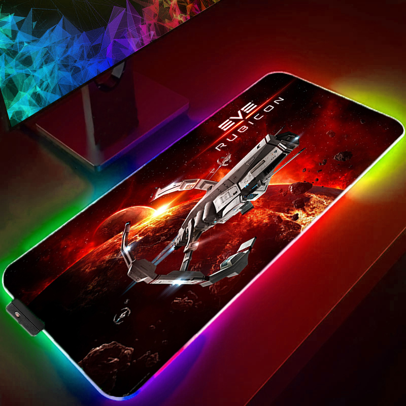 RGB Mouse Pad Gamer Large gami - Laptop Accessories Online review and price
