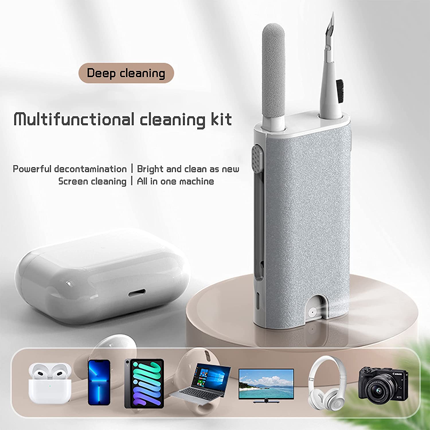 5 in 1 Earphone Cleaner Brush  - Screen Cleaning Kit review and price