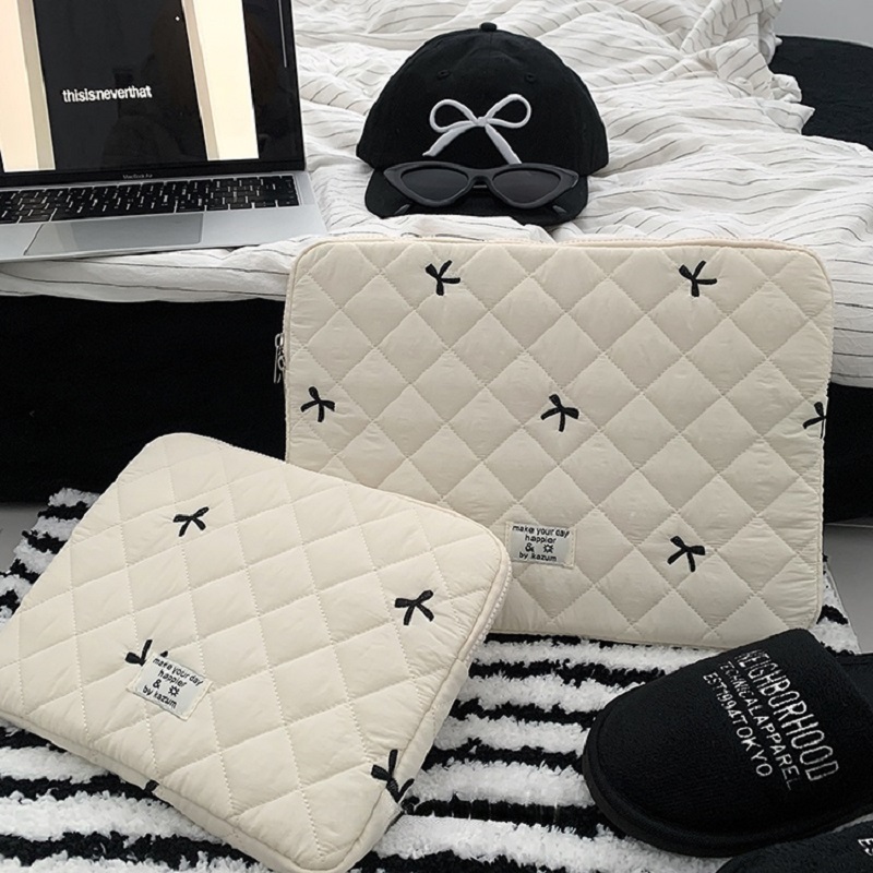Cute Bow Graphic Laptop Bag Ta - Xiaomi Laptop Accessories review and price