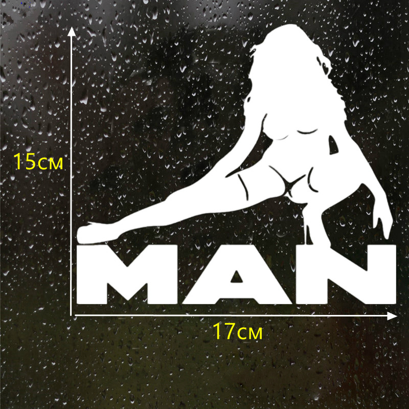 Man Girl Sexy Car Sticker Crea - Laptop Accessories For Girls review and price