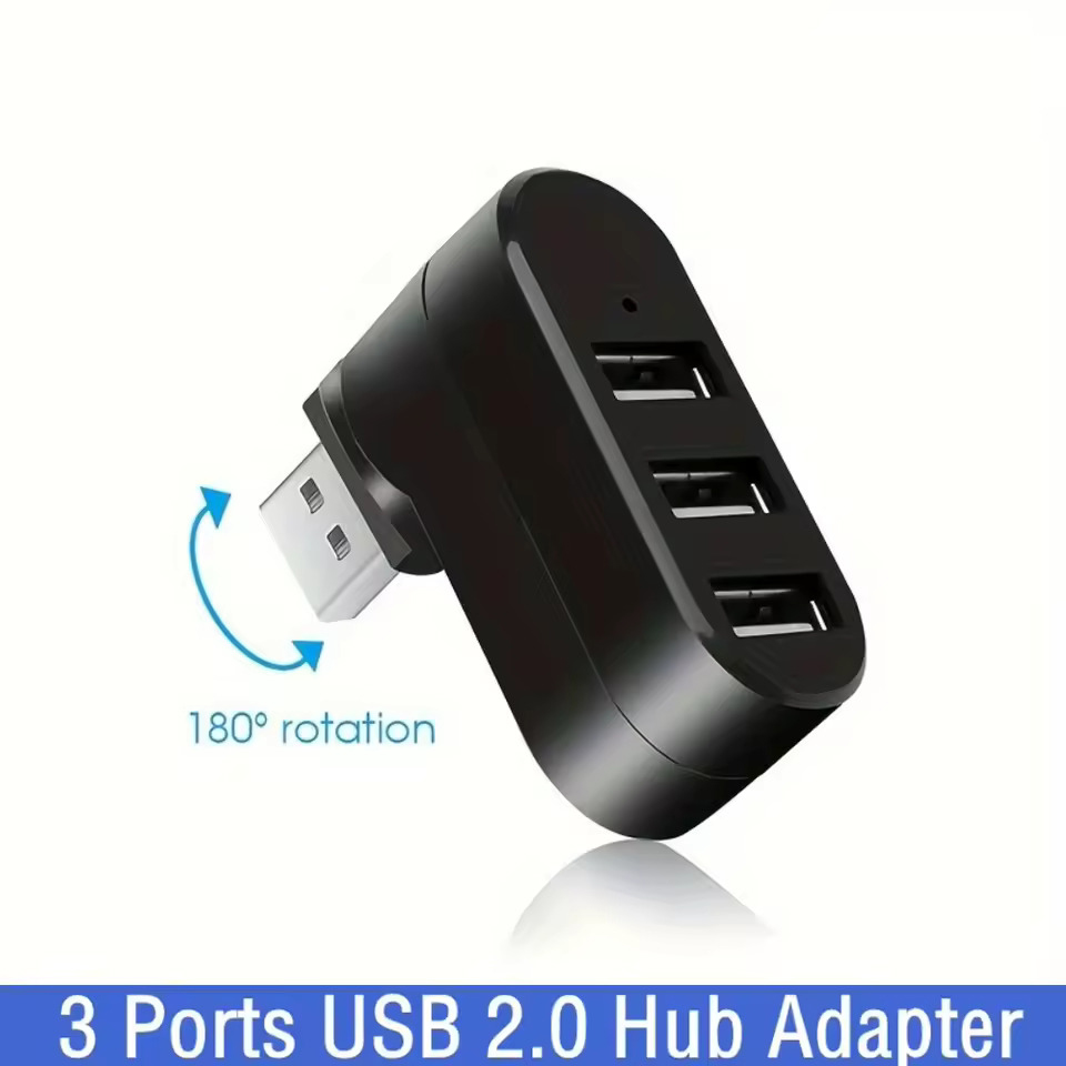 USB 2.0 Hub 3 Ports 180° Rotat - Xiaomi Laptop Accessories review and price