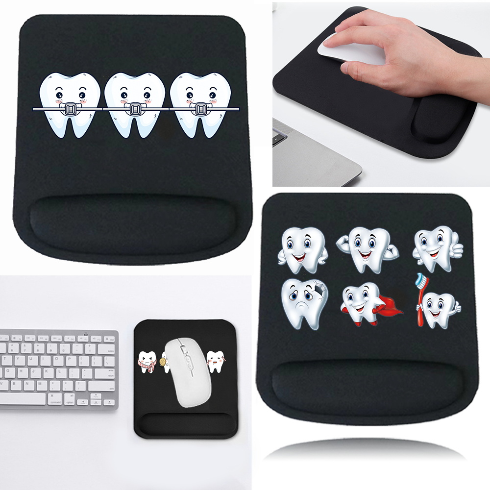 Mouse Pad Black Desk Mat for P - Laptop Accessories For Wrist Support review and price