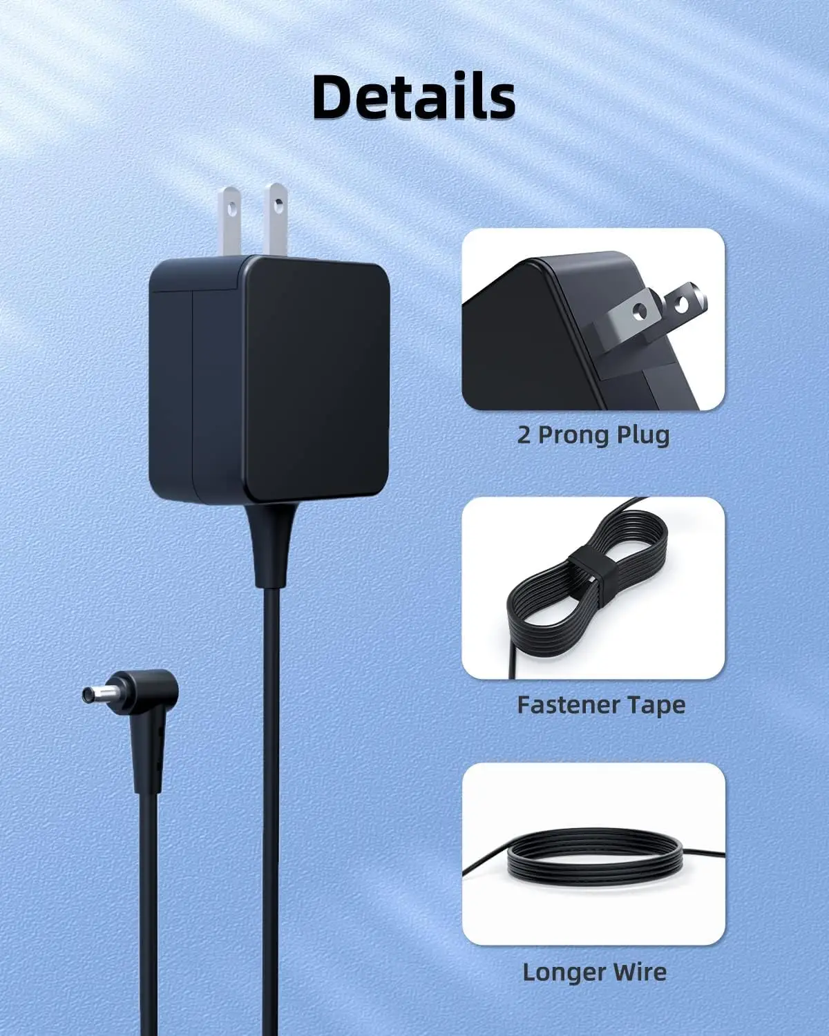 19V 2.37A 45W Laptop Ac Adapte - Laptop Accessories Shop review and price