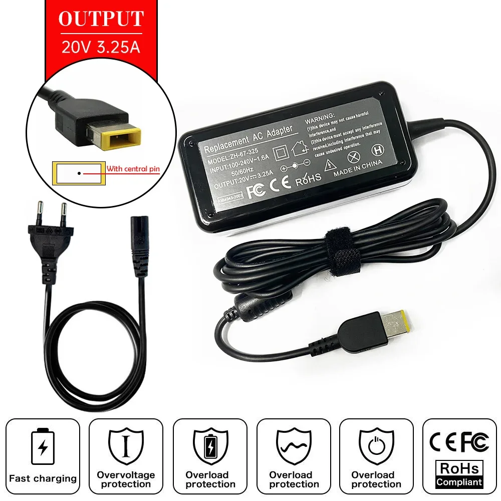 20V 3.25A Laptop AC Adapter Ch - Laptop Accessories Shop review and price