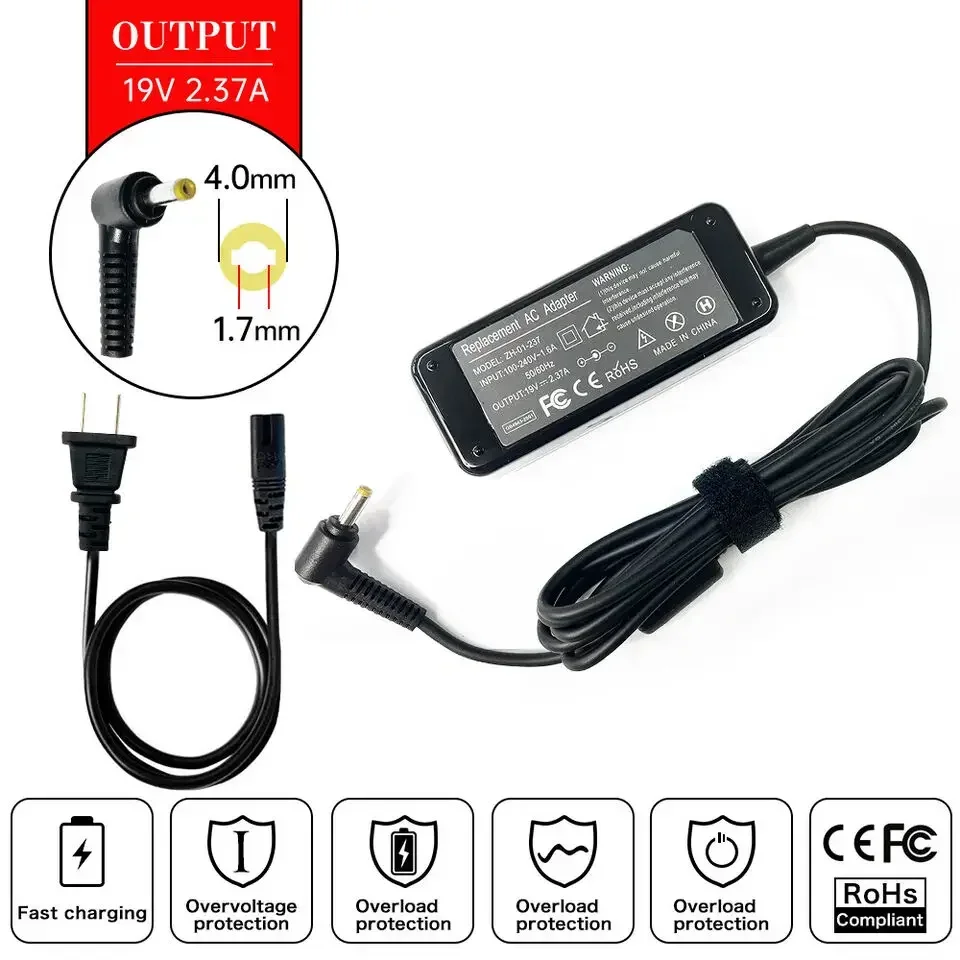 19V 2.37A 45W 4.0mm*1.7mm Lapt - Laptop Accessories Shop review and price