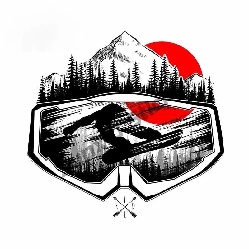 Personality Snowboard Mask Car - Laptop Accessories Online review and price