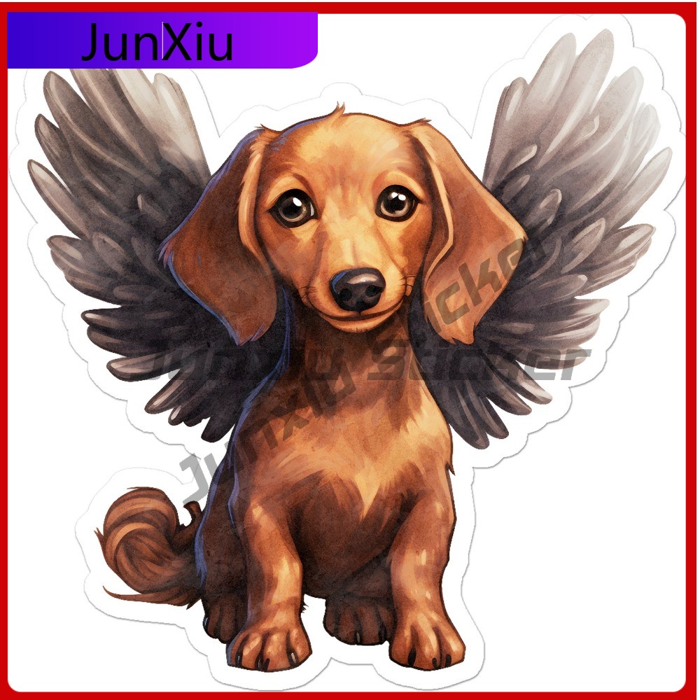 Dachshund Angel Vinyl New Must - Laptop Accessories You Must Have review and price